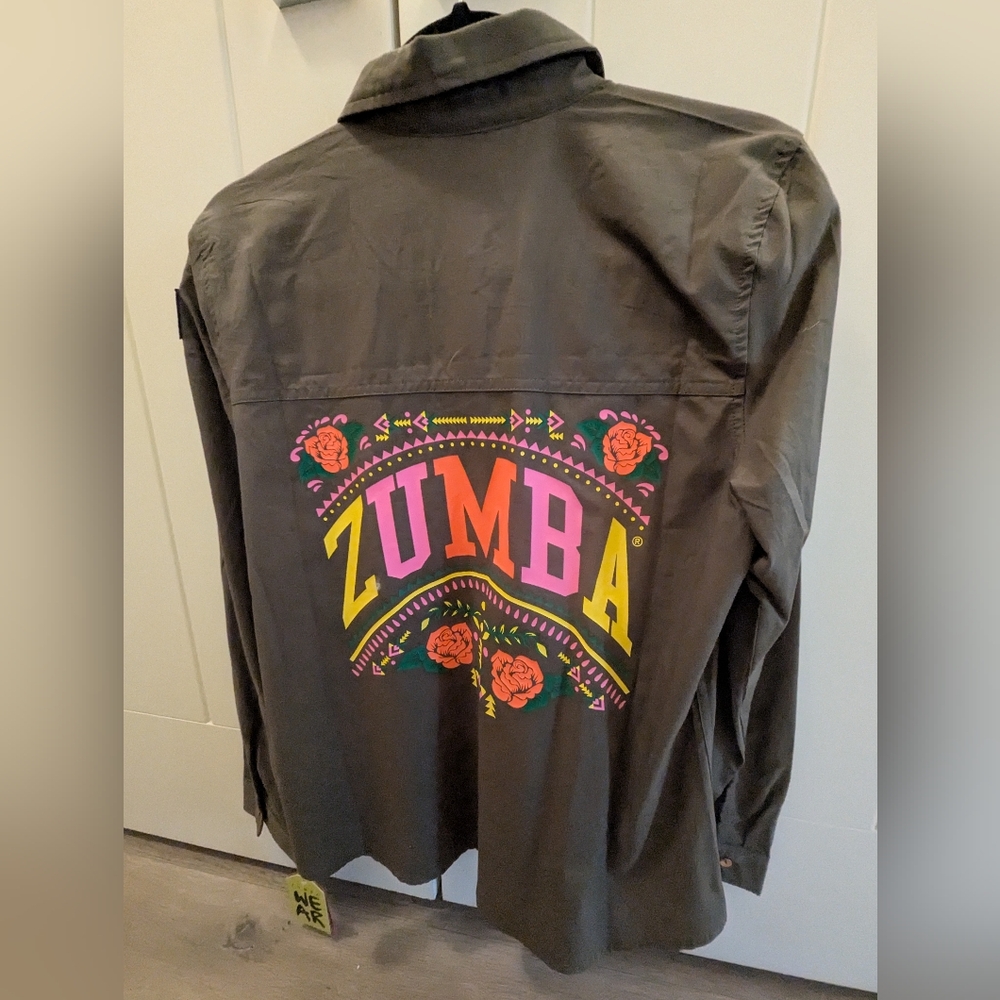 Zumba Olive Green Shirt